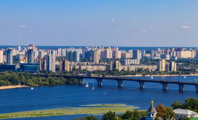 Левый берег Киева